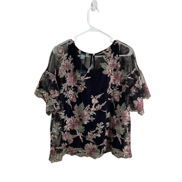 Sundance Celeste Beaded Embroidered Blouse - Picture 5 of 9